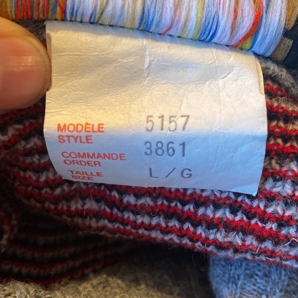 Vintage unisex sweater, fall, grandpa - Picture 5 of 6